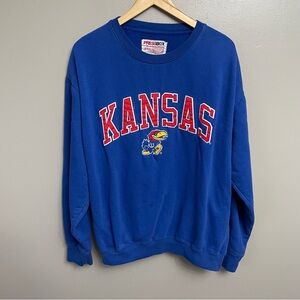 Kansas JayHawks crewneck Sweatshirt Men’s Large